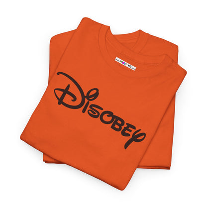 Disobey Unisex Heavy Cotton Tee