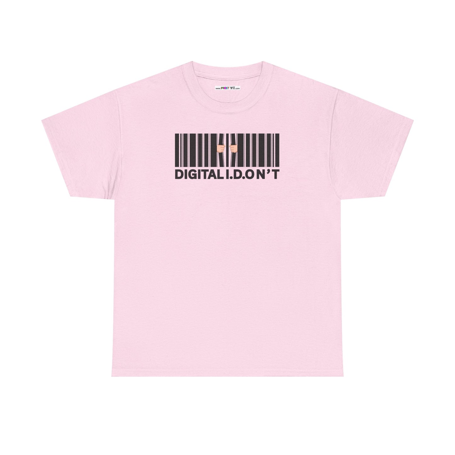 DIGITAL I.D.ON'T Unisex Heavy Cotton Tee
