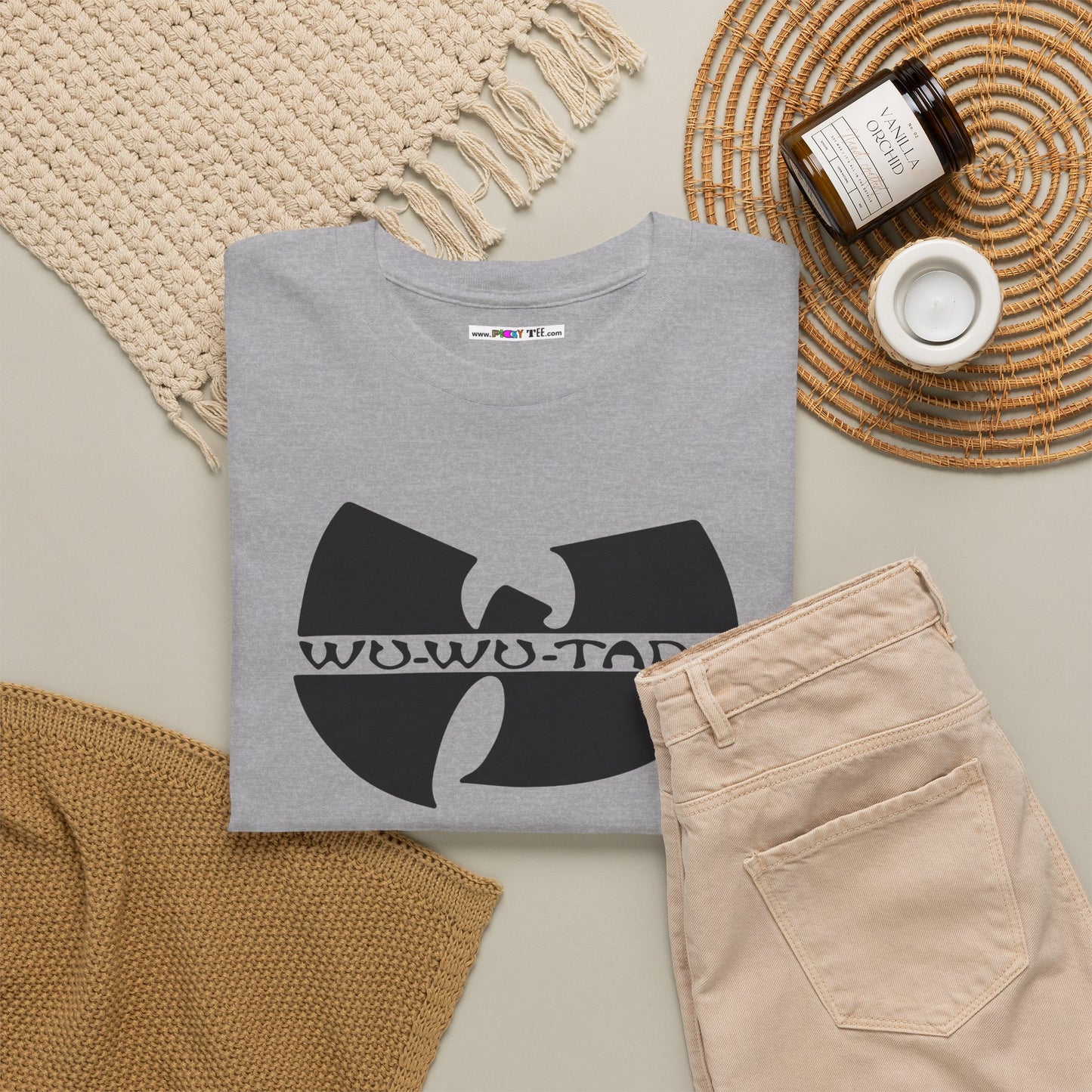 WU-WU-TANG Unisex Heavy Cotton Tee
