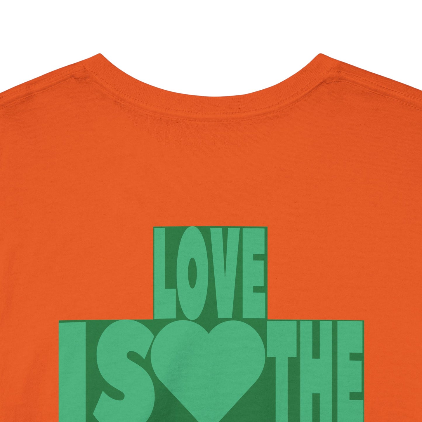 LOVE IS THE DRUG Unisex Heavy Cotton Tee