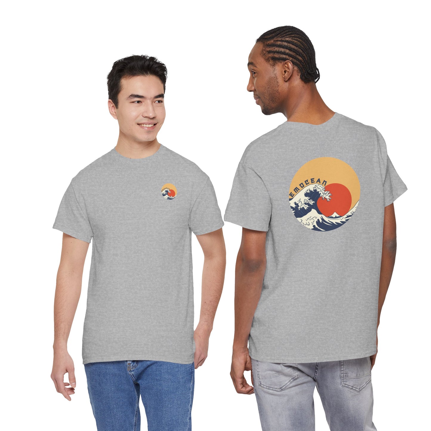 EMOCEAN Unisex Heavy Cotton Tee