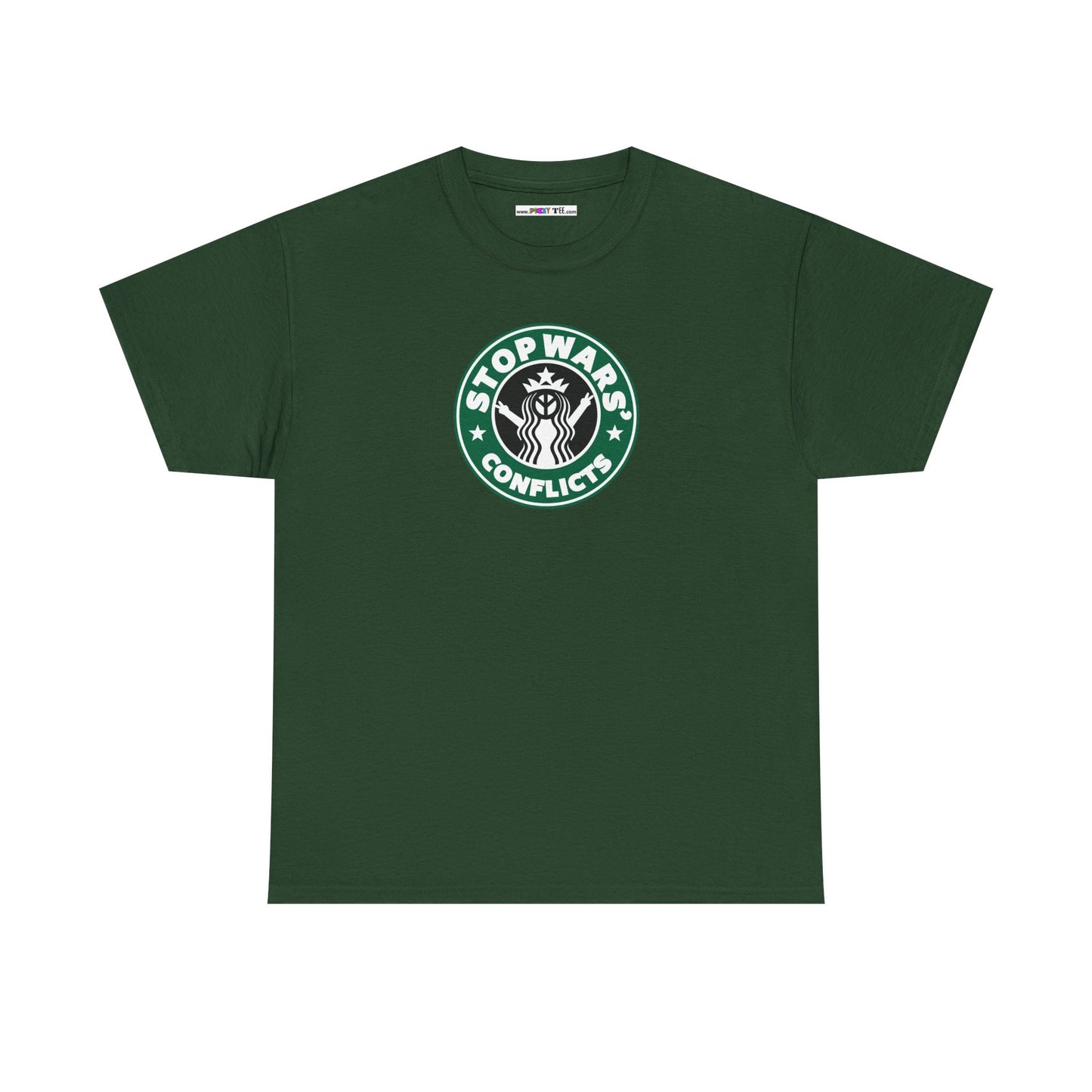 STOP WARS' CONFLICTS Unisex Heavy Cotton Tee