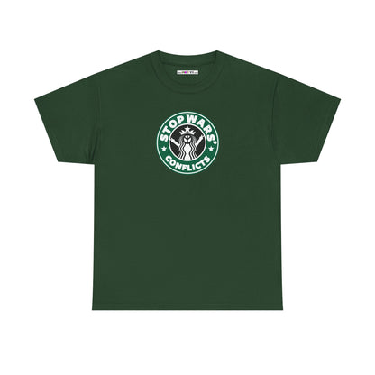 STOP WARS' CONFLICTS Unisex Heavy Cotton Tee