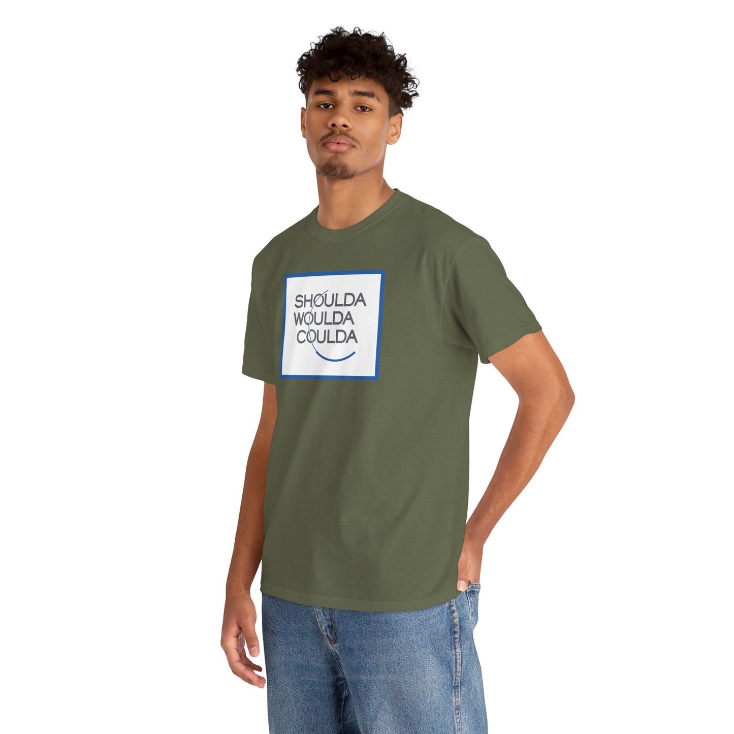 SHOULDA WOULDA COULDA Unisex Heavy Cotton Tee