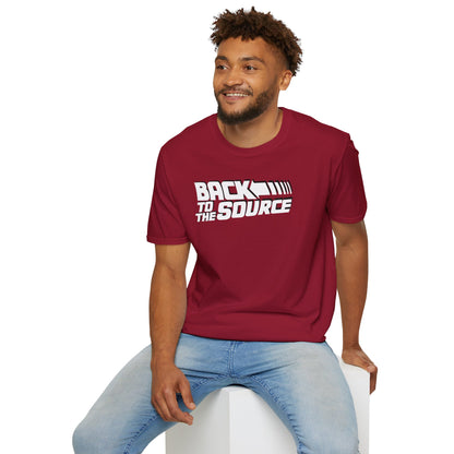 BACK TO THE SOURCE Unisex Softstyle 100% Cotton T-Shirt