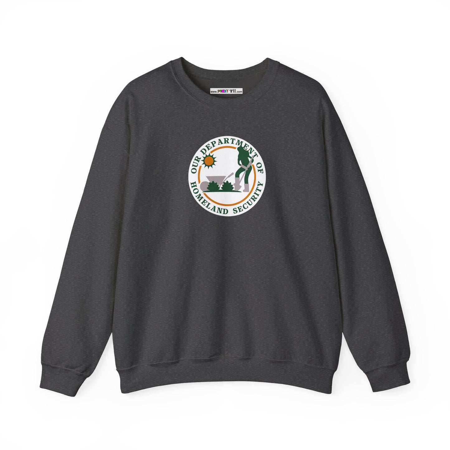 HOMELAND SECURITY (OUR DEPARTMENT OF)  Unisex Heavy Cotton Sweatshirt