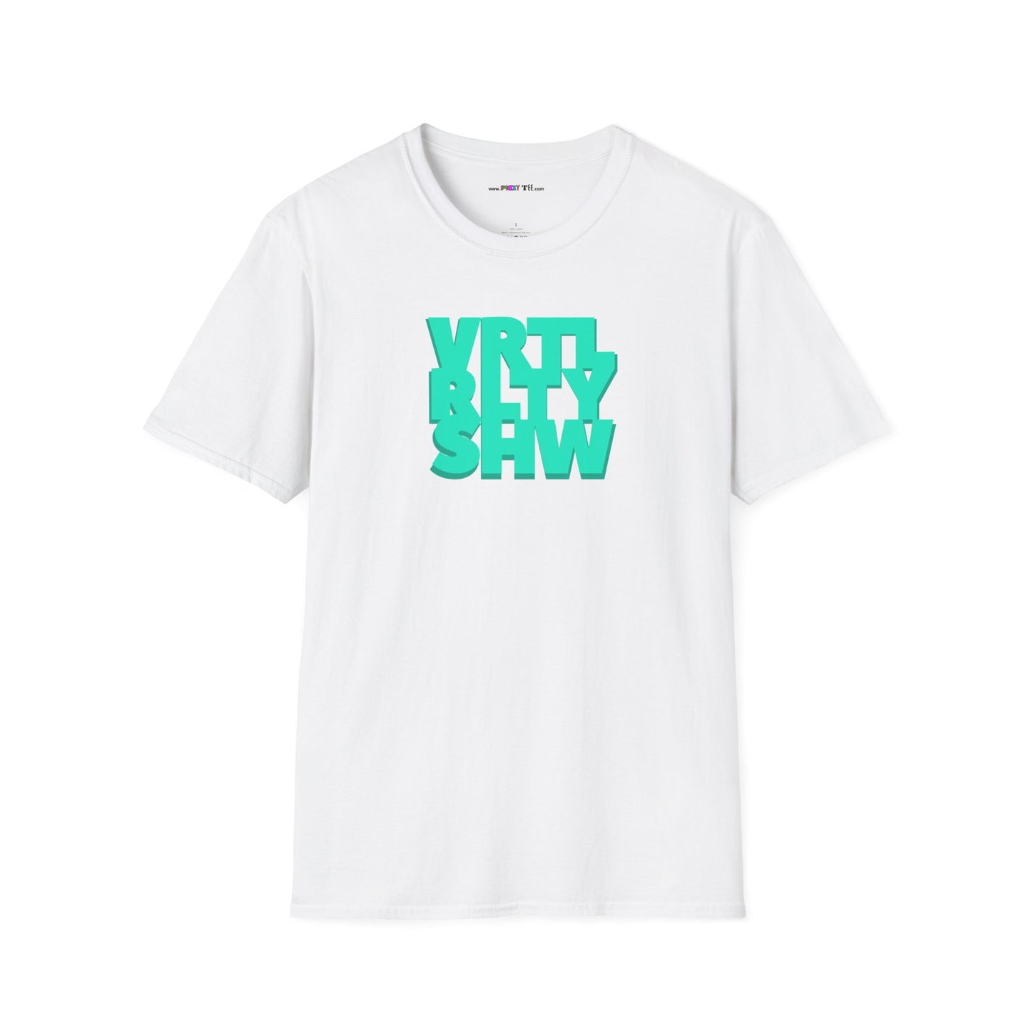 VRTL RLTY SHW Unisex Softstyle 100% Cotton T-Shirt