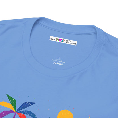 BEACH, PLEASE! Unisex Heavy Cotton Tee
