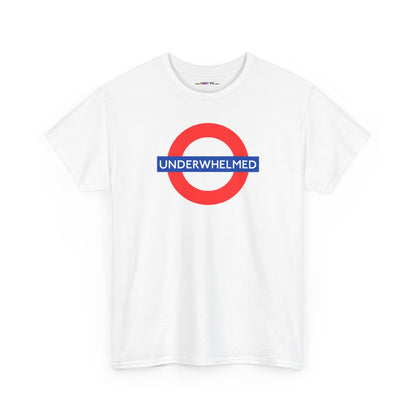 UNDERWHELMED Unisex Heavy Cotton Tee