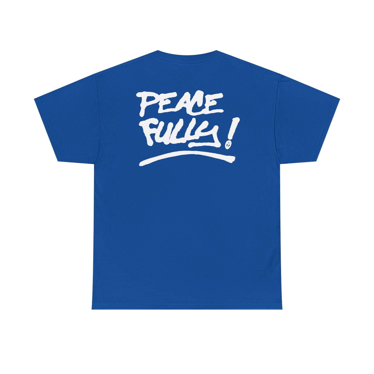 PEACEFULLY! Unisex Heavy Cotton Tee