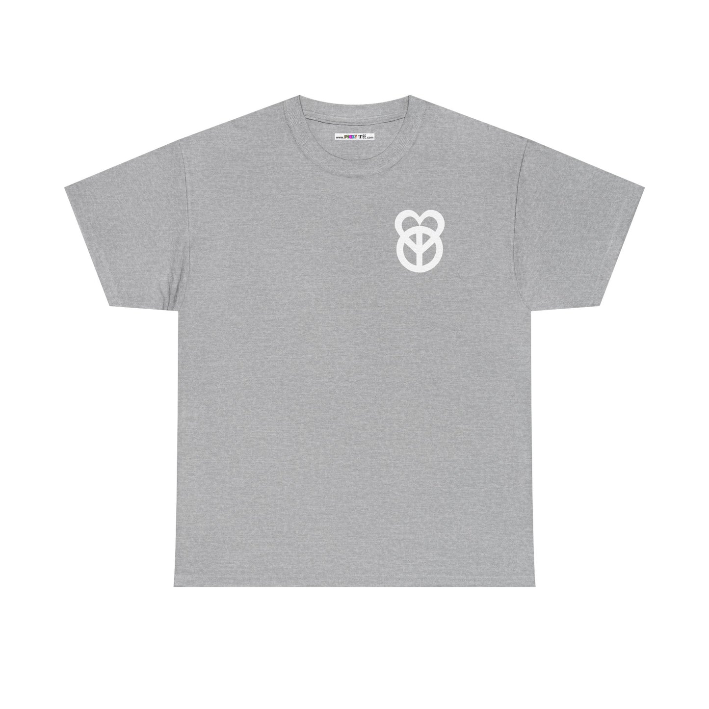 KEEP PEACE AND LOVE ON Unisex Heavy Cotton Tee
