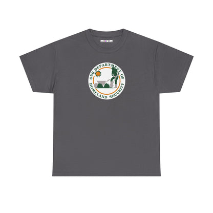 HOMELAND SECURITY (OUR DEPARTMENT OF) Unisex Heavy Cotton Tee