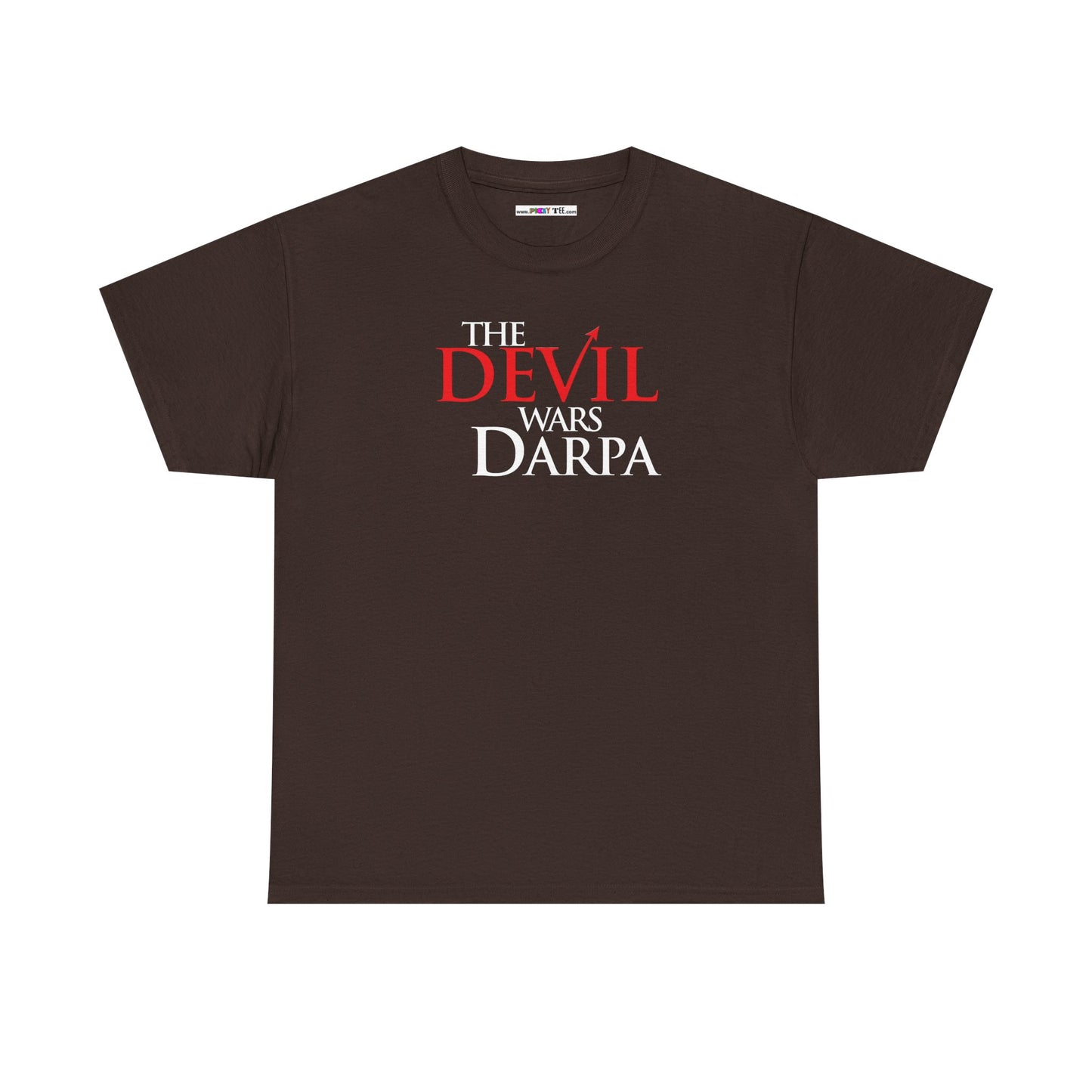 THE DEVIL WARS DARPA Unisex Heavy Cotton Tee