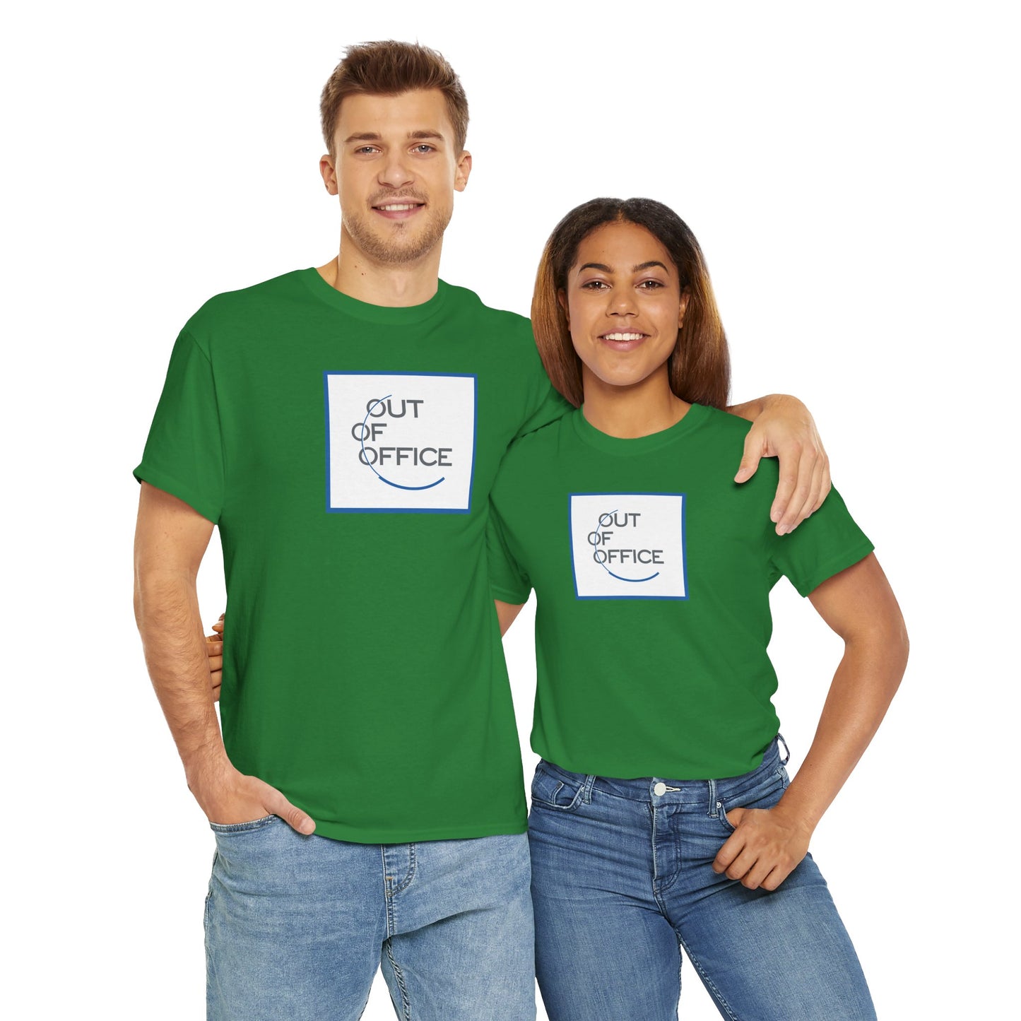 OUT OF OFFICE Unisex Heavy Cotton Tee