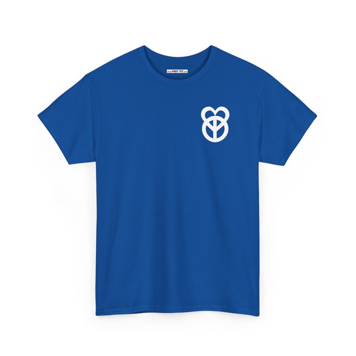 KEEP PEACE AND LOVE ON Unisex Heavy Cotton Tee