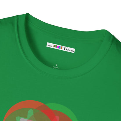 JUST THE RIGHT AMOUNT OF WHELMED Unisex Softstyle 100% Cotton T-Shirt