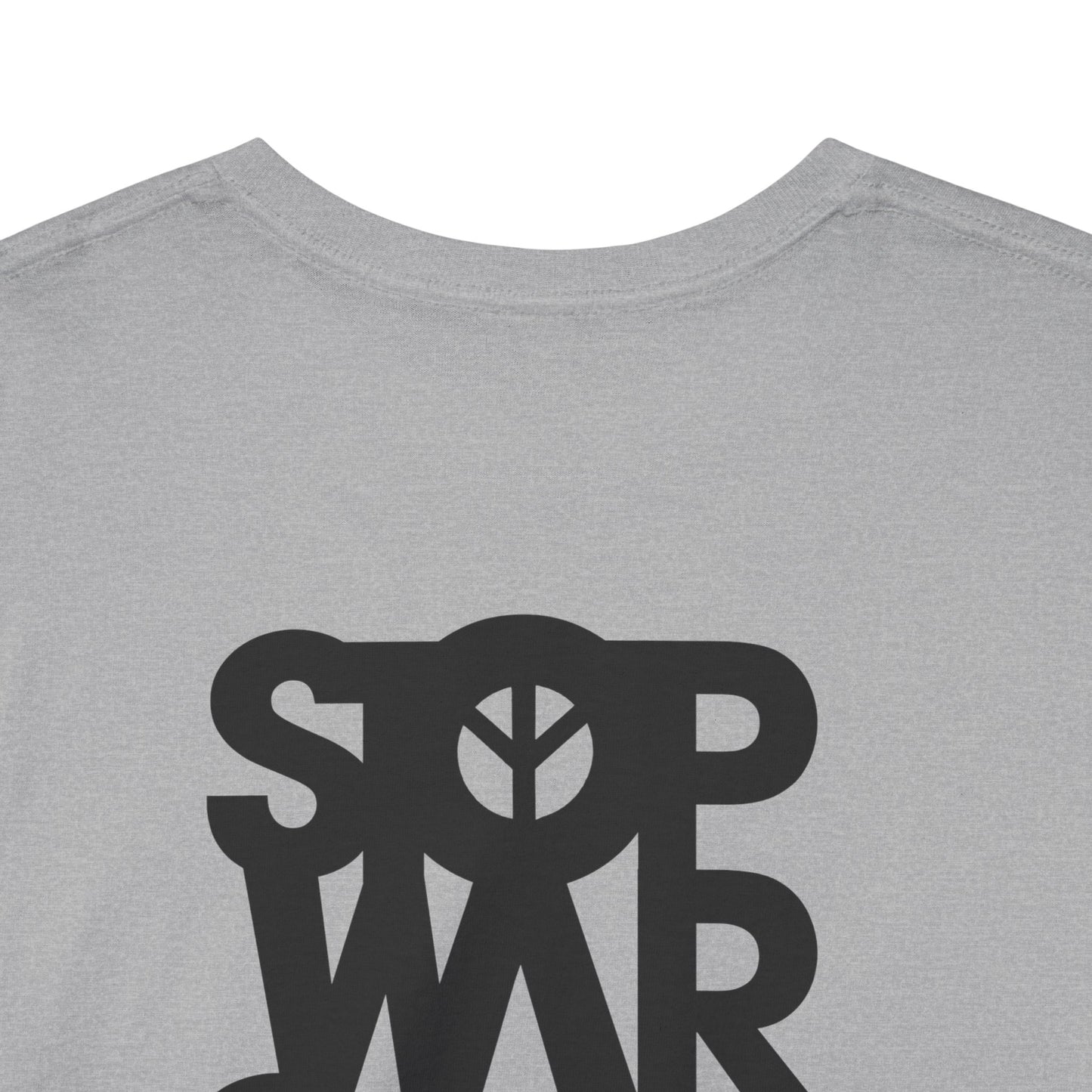 STOP WAR START PEACE Unisex Heavy Cotton Tee