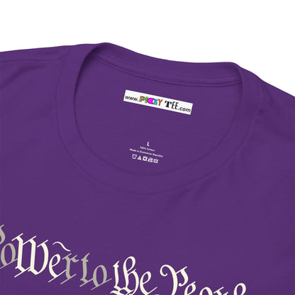 poWEr to THE PEOPLE Unisex Heavy Cotton Tee