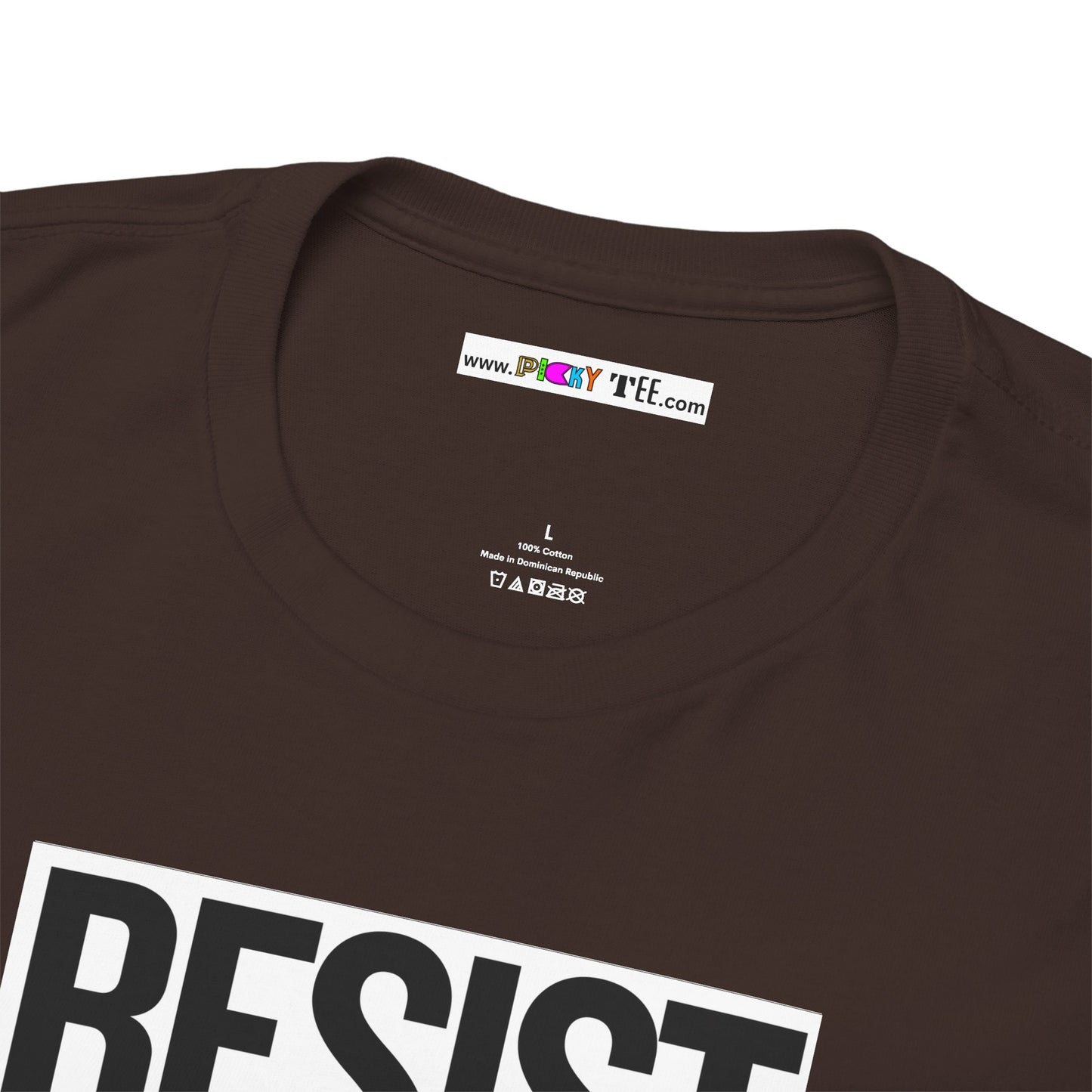 RESIST STANCE UNITED Unisex Heavy Cotton Tee