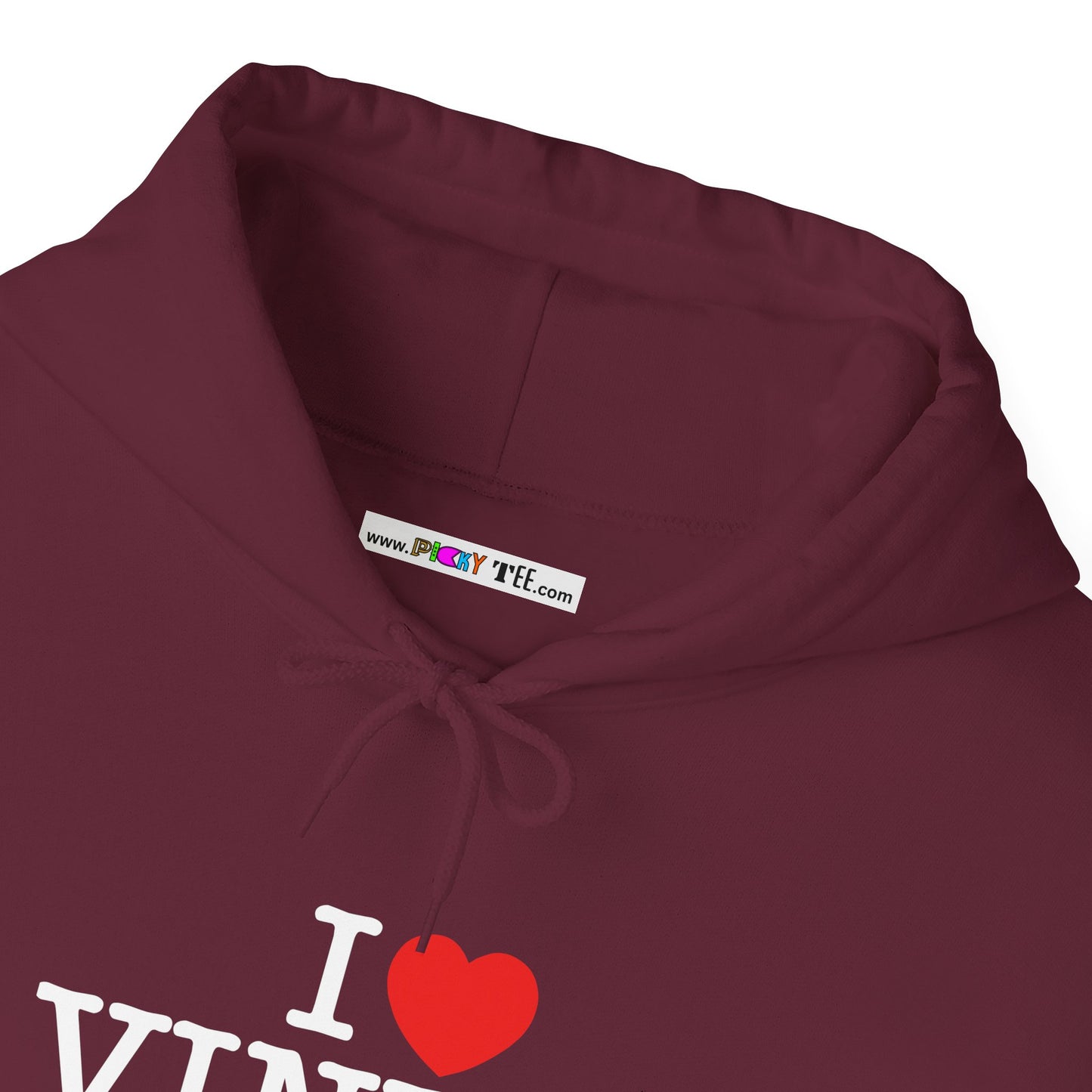 I ❤️ VINYL Unisex Heavy Blend™ Hooded Sweatshirt
