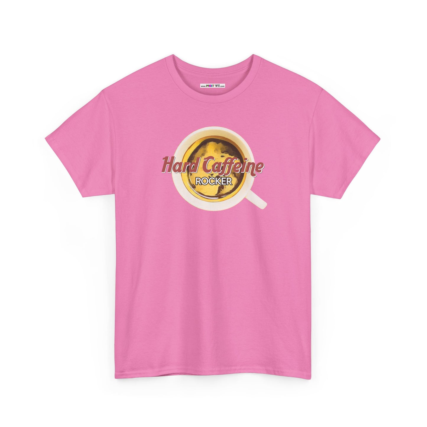 Hard Caffeine ROCKER Unisex Heavy Cotton Tee