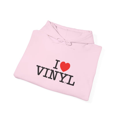 I ❤️ VINYL Unisex Heavy Blend™ Hooded Sweatshirt