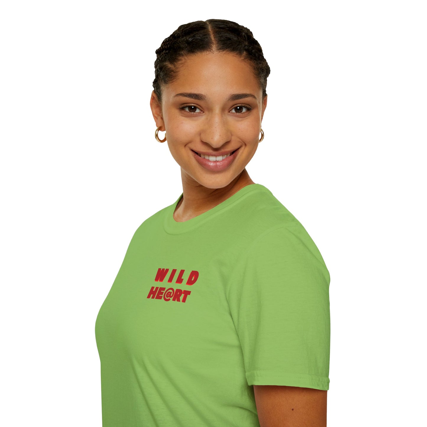 WILD AT HEART Unisex Softstyle 100% Cotton T-Shirt