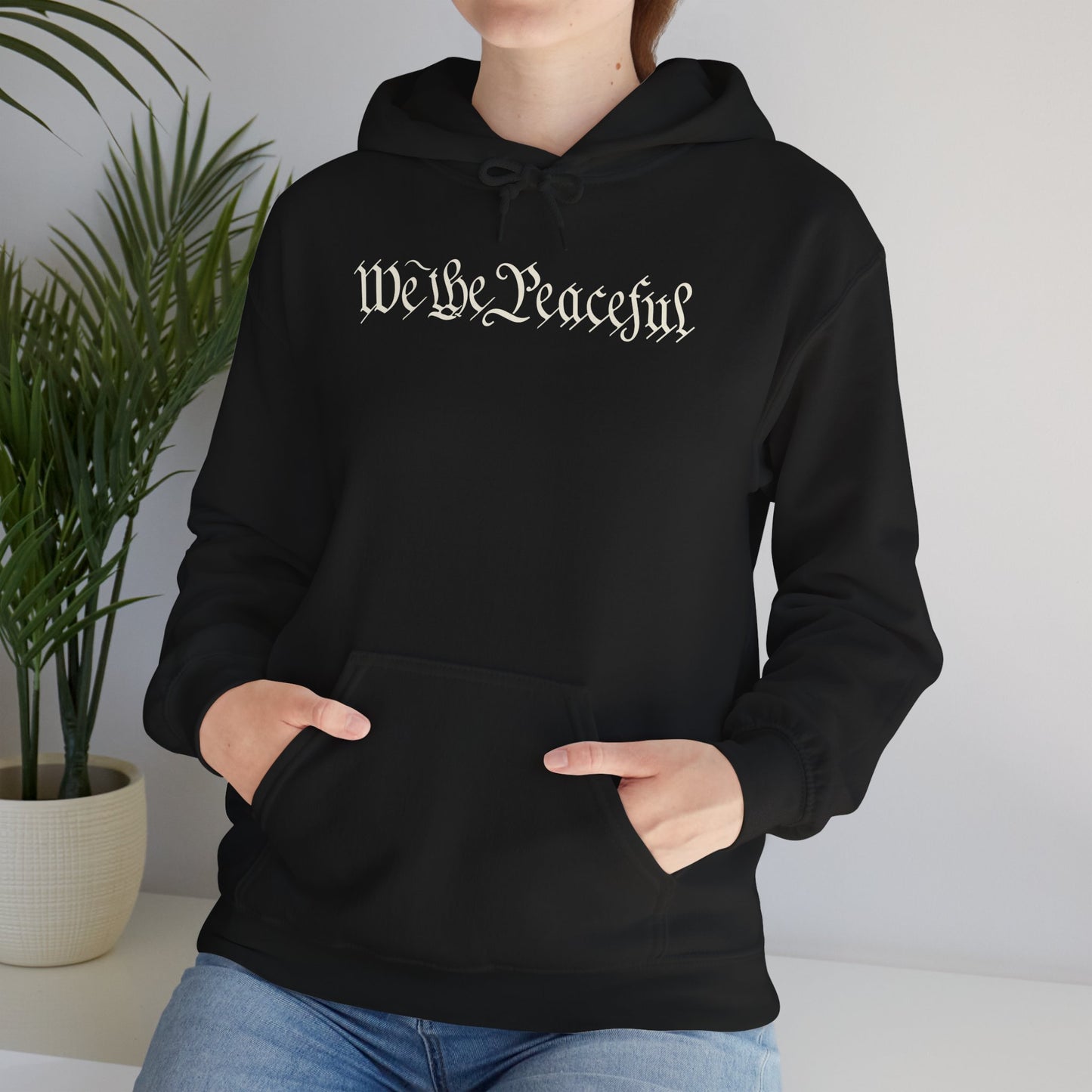WE THE PEACEFUL Unisex Heavy Blend™ Hooded Sweatshirt