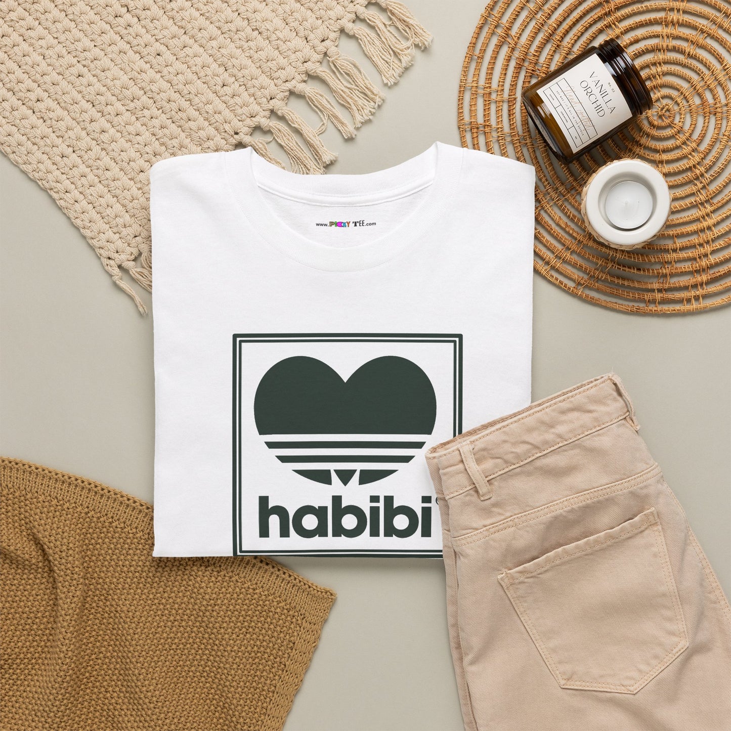 habibi Unisex Softstyle 100% Cotton T-Shirt