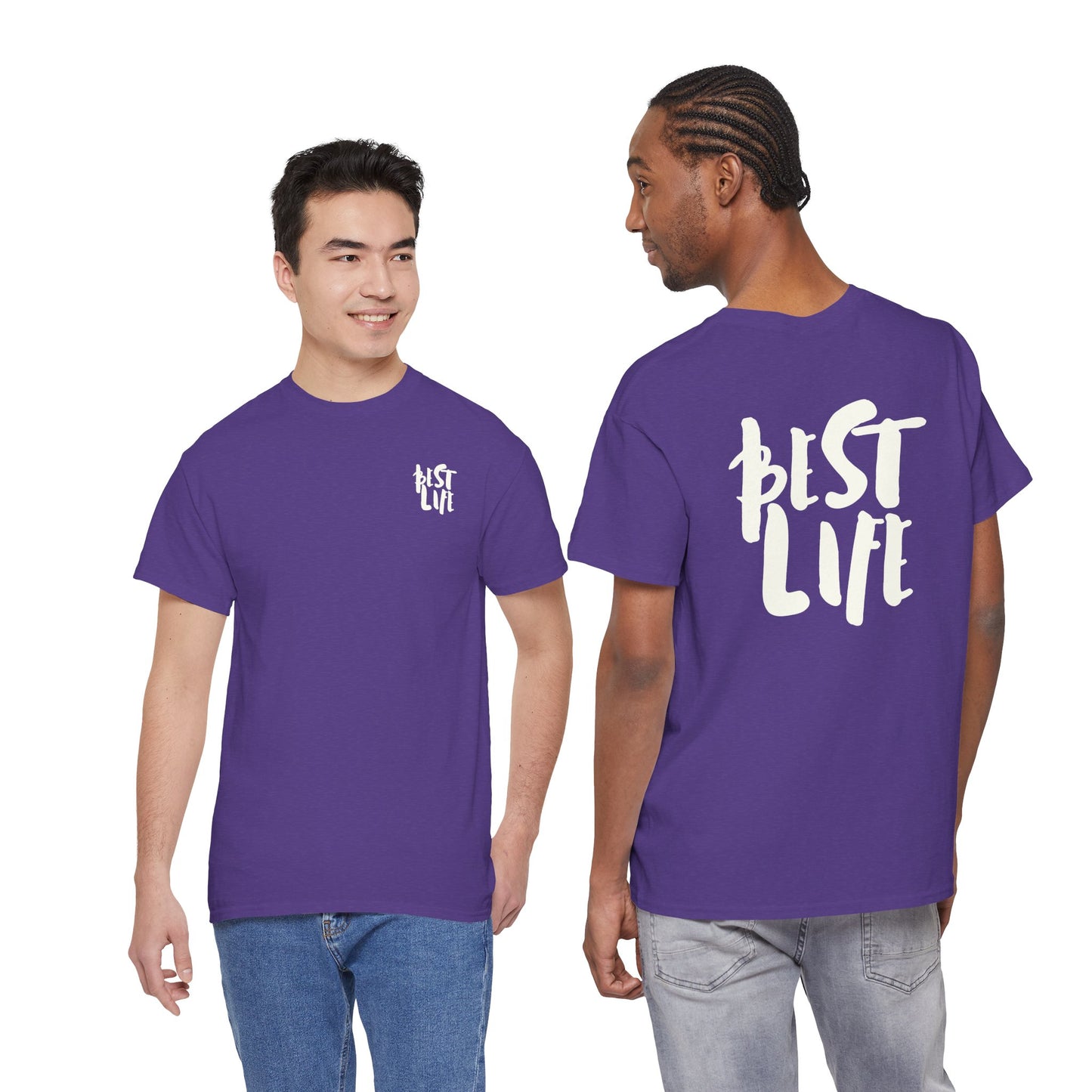 BEST LIFE Unisex Heavy Cotton Tee