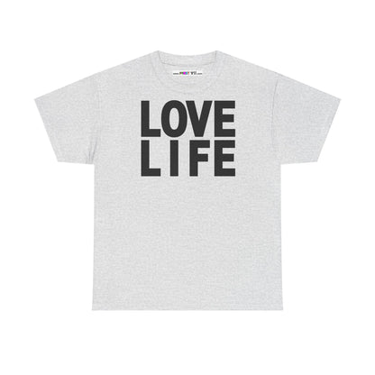 LOVE LIFE Unisex Heavy Cotton Tee