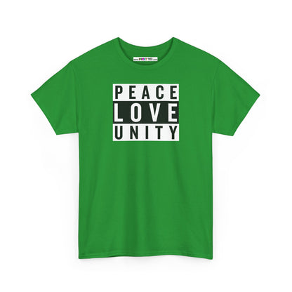 PEACELOVEUNITY Unisex Heavy Cotton Tee