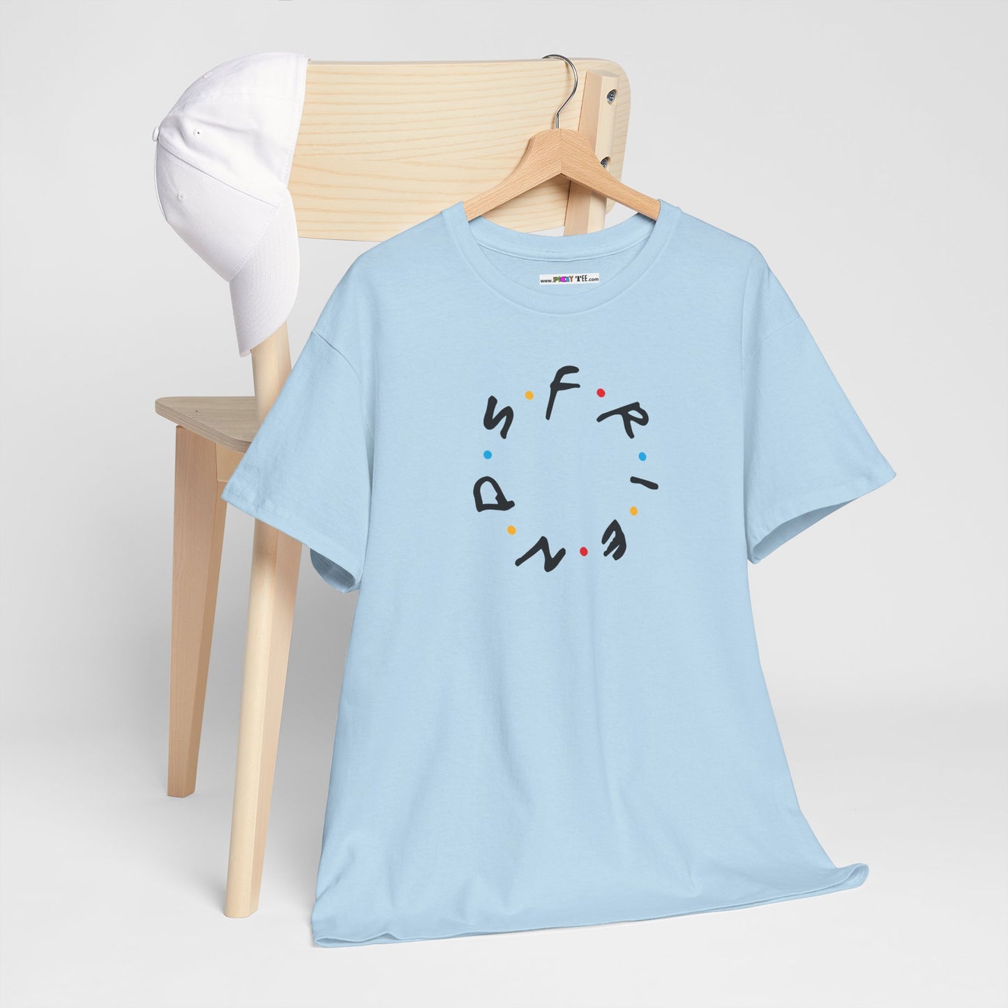 CIRCLE OF FRIENDS Unisex Heavy Cotton Tee