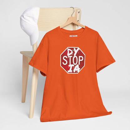 STOP DYSTOPIA Unisex Heavy Cotton Tee