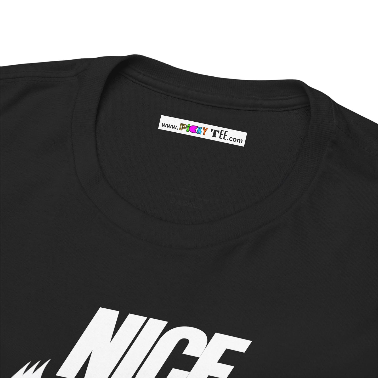 NICE... JUST BE. Unisex Heavy Cotton Tee