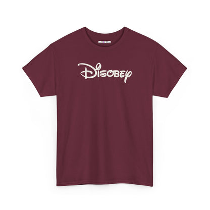 Disobey Unisex Heavy Cotton Tee