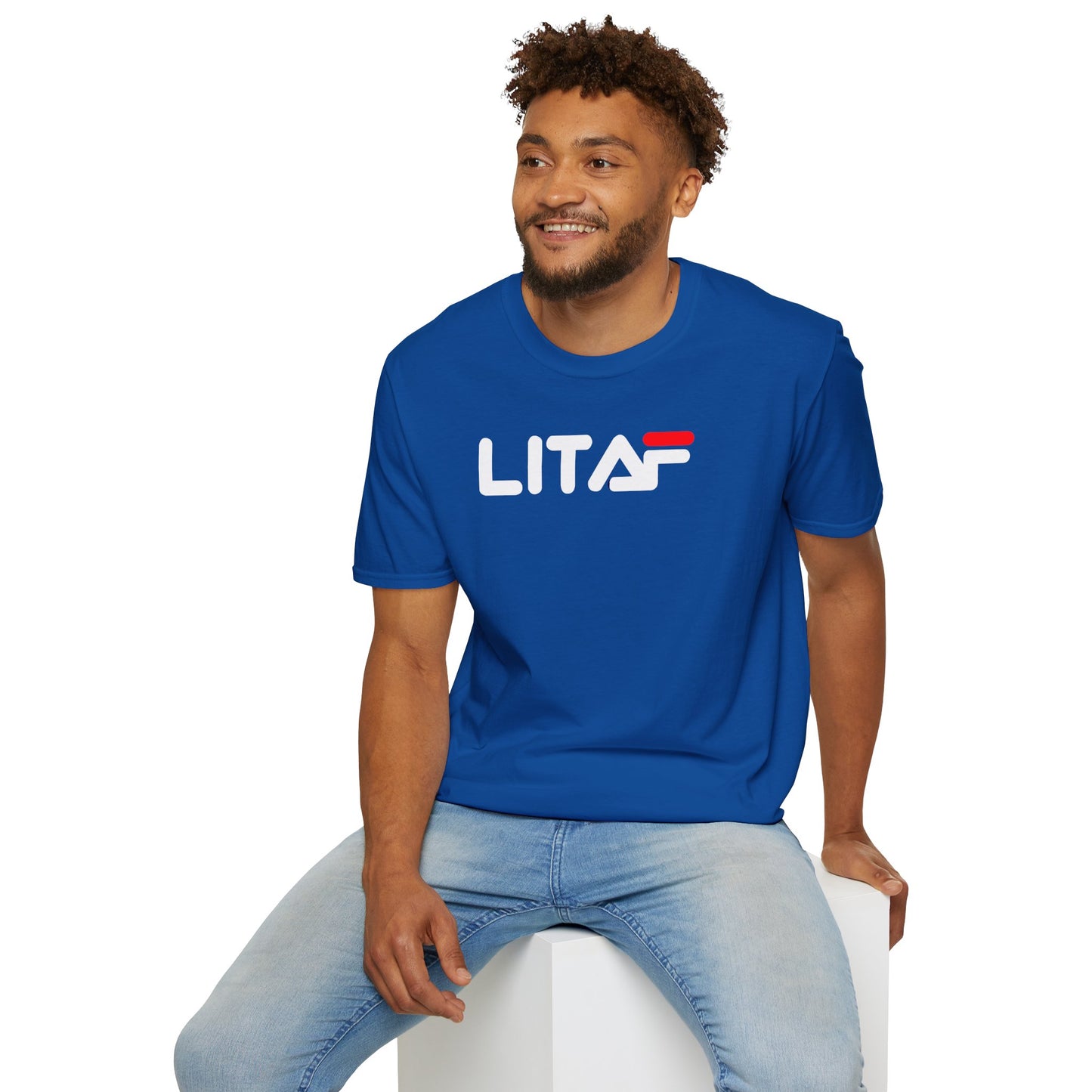 LIT AF Unisex Softstyle 100% Cotton T-Shirt