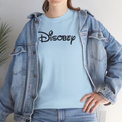 Disobey Unisex Heavy Cotton Tee