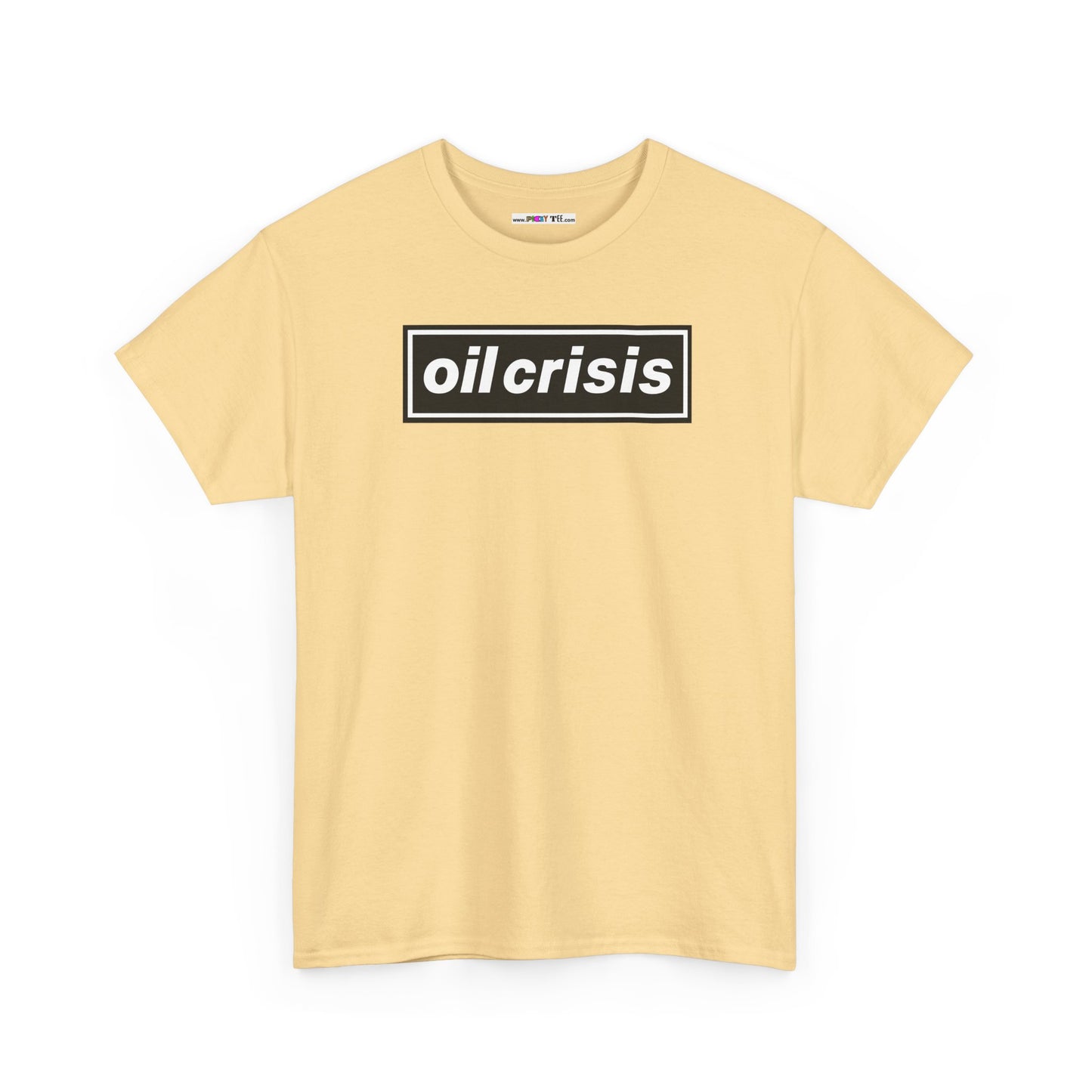 oil crisis/Foil THE crisis Unisex Heavy Cotton Tee