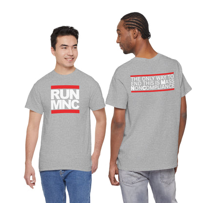 RUNMNC Unisex Heavy Cotton Tee