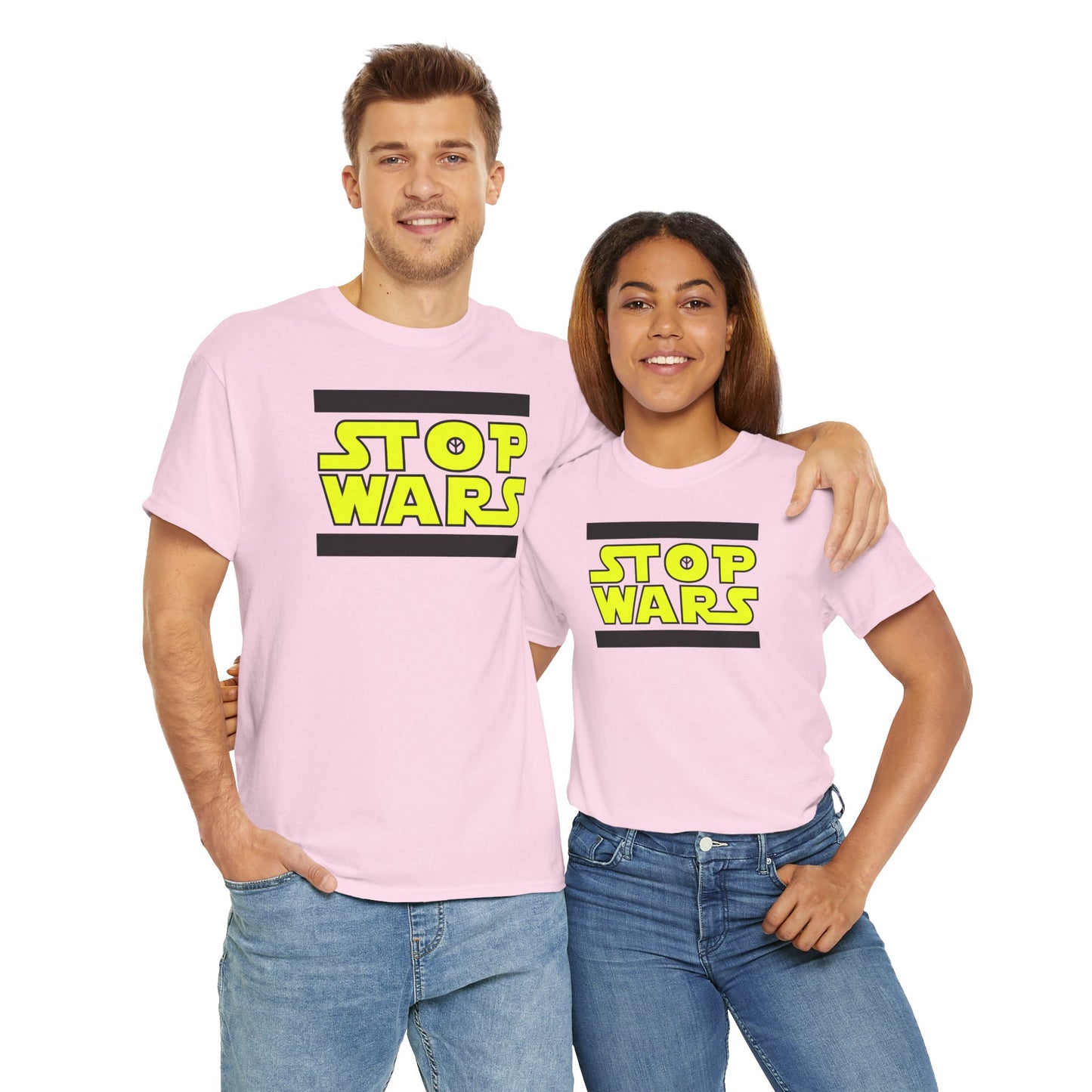 STOP WARS Unisex Heavy Cotton Tee