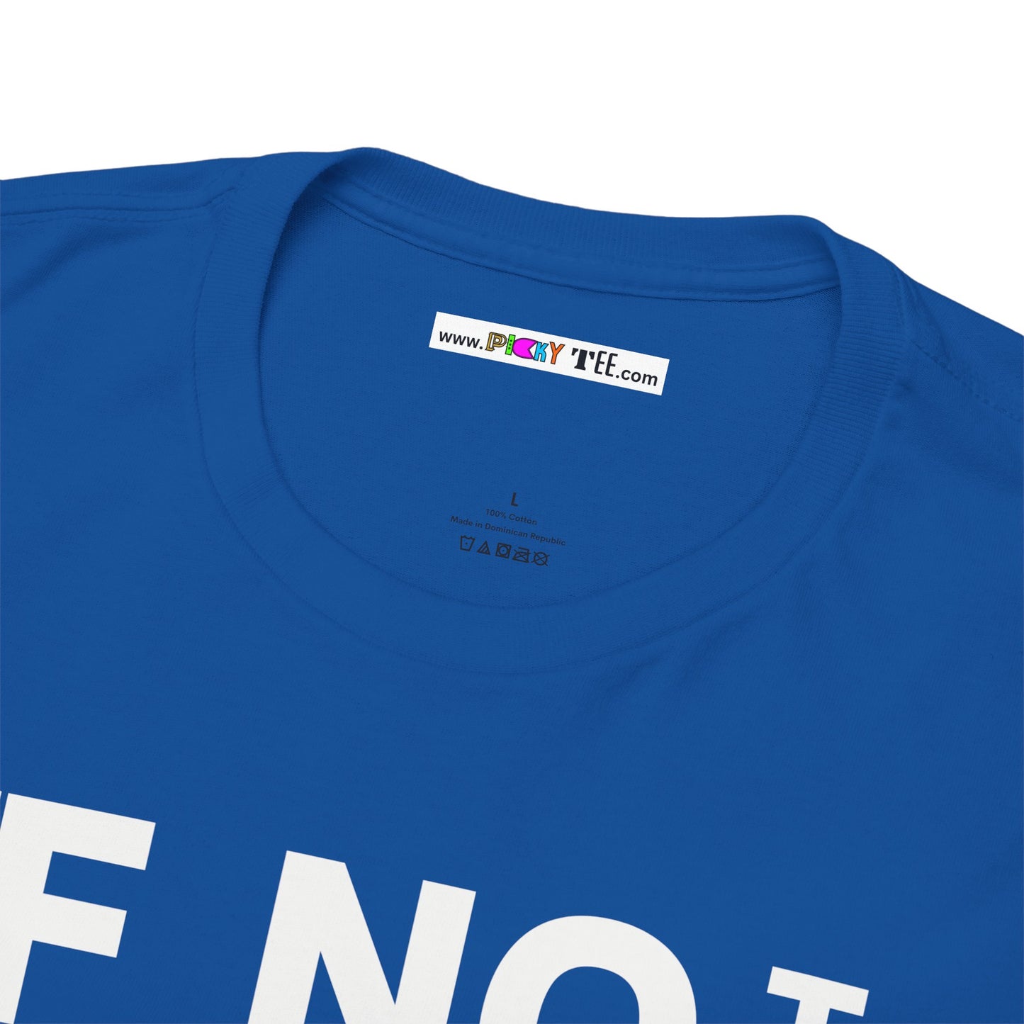 IF NOT NOW THEN WHEN Unisex Heavy Cotton Tee