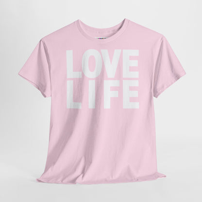 LOVE LIFE Unisex Heavy Cotton Tee