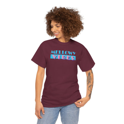 MELLOWY VIBES Unisex Heavy Cotton Tee