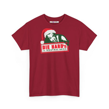 DIE HARD'S A CHRISTMAS MOVIE  Unisex Heavy Cotton Tee