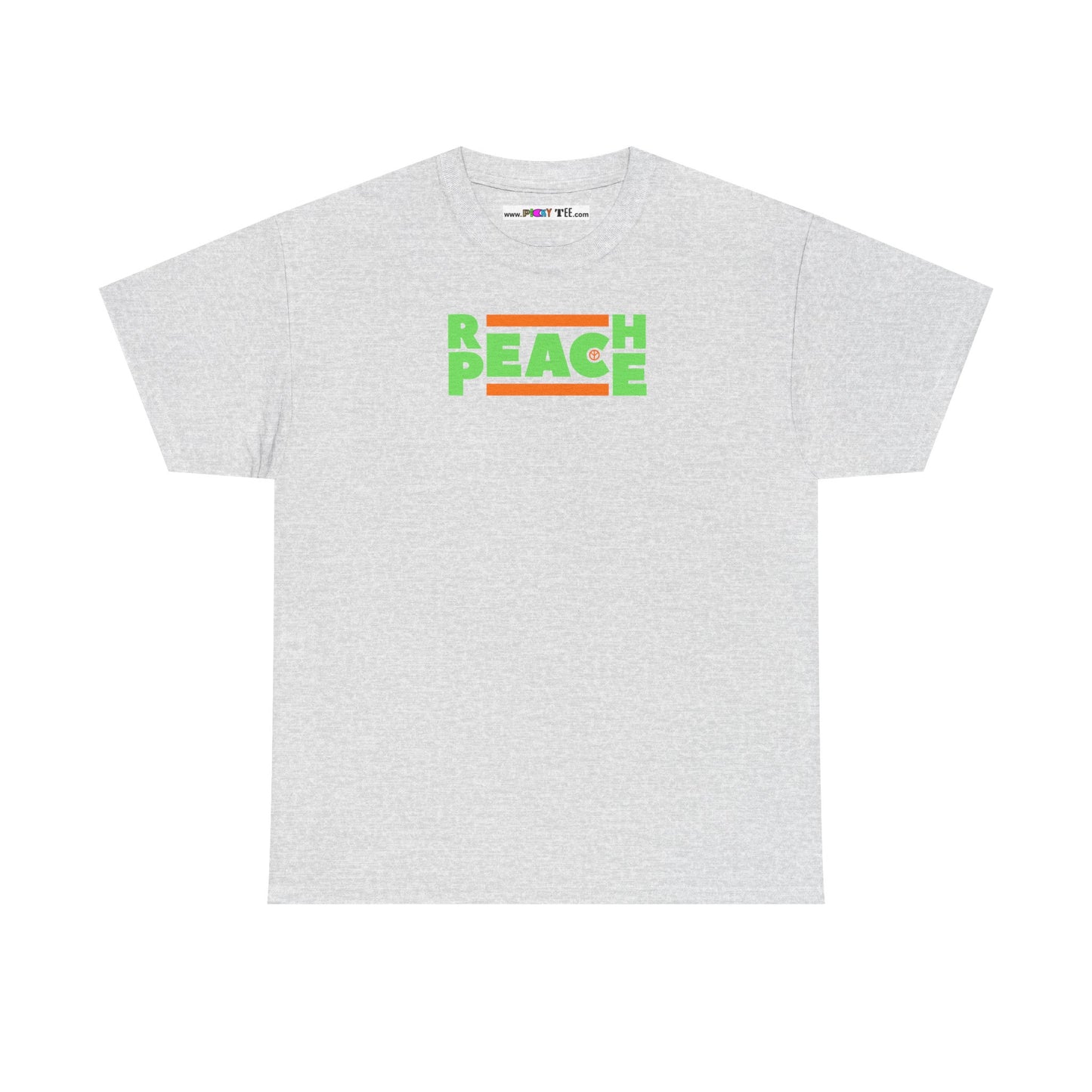 REACH PEACE Unisex Heavy Cotton Tee