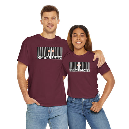 DIGITAL I.D.ON'T Unisex Heavy Cotton Tee