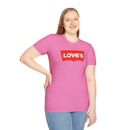 LOVE'S Unisex Softstyle 100% Cotton T-Shirt