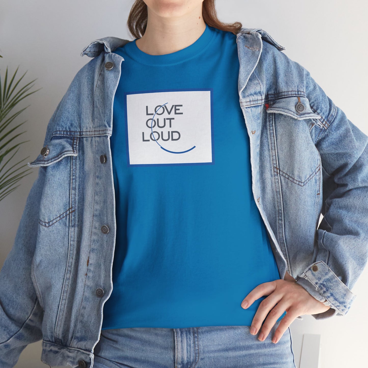 LOL- LOVE OUT LOUD Unisex Heavy Cotton Tee