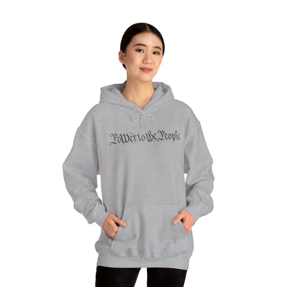 poWEr to THE PEOPLE Unisex Heavy Blend™ Hooded Sweatshirt